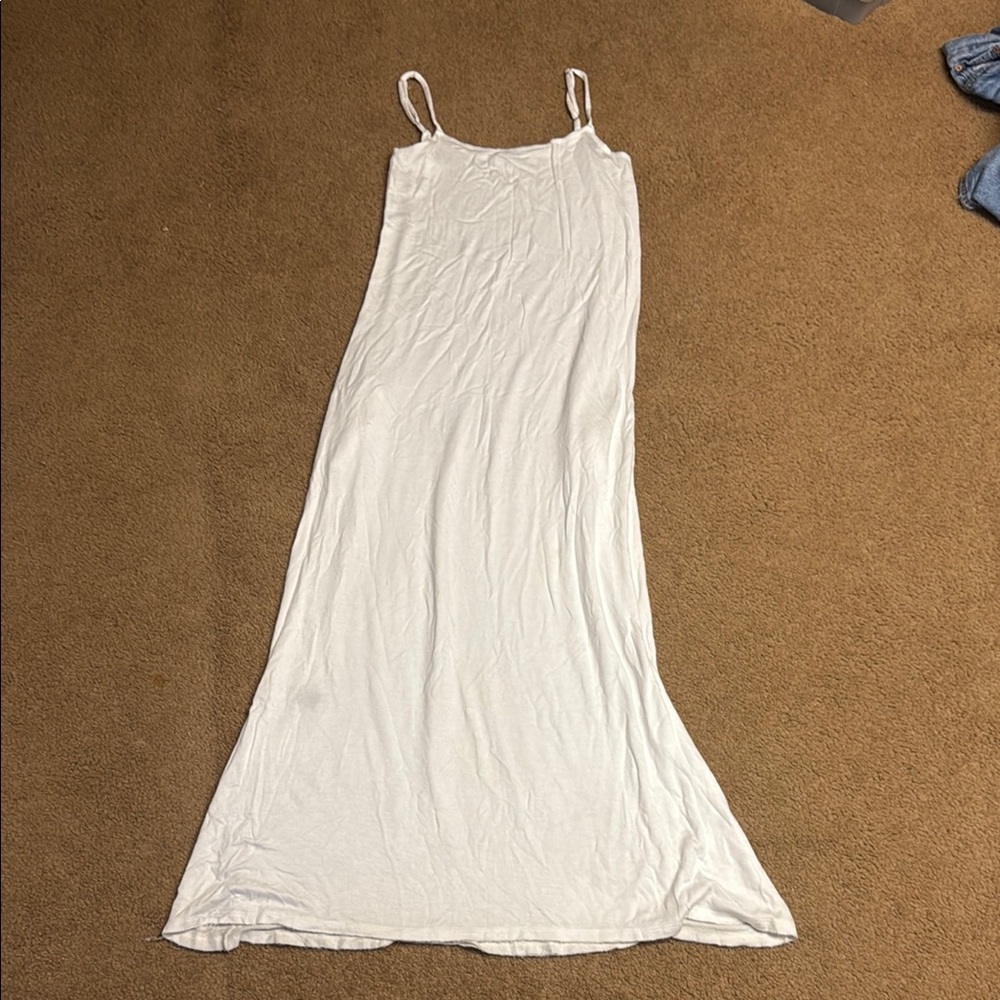 Bleausalt Malibu White Maxi Dress